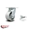 Service Caster 4 Inch Semi Steel Swivel Caster with Roller Bearing and Swivel Lock SCC SCC-30CS420-SSR-BSL - alternate 4